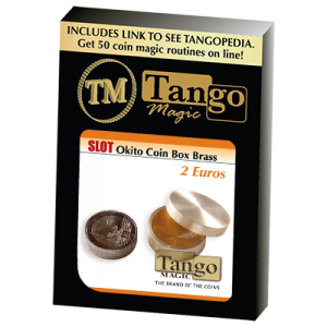 Slot Okito Coin Box Brass 2 Euro  by Tango - Trick (B0017)
