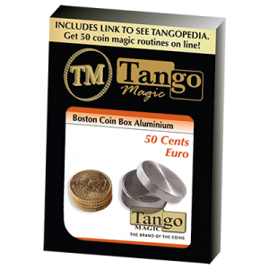 Boston Coin Box (50 cent Euro Aluminum) (A0005) by Tango - Trick