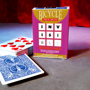 Invisible Deck Bicycle (Blue) - Trick