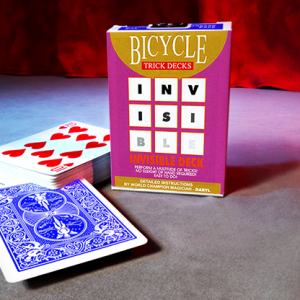 Invisible Deck Bicycle Mandolin (Blue)