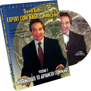 David Roth Intermediate-Advanced Coin Magic - DVD