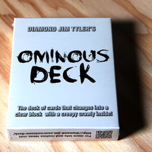 Ominous Deck (Spider) by Diamond Jim Tyler - Trick