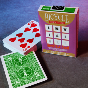 Invisible Deck Bicycle (Green) - Trick
