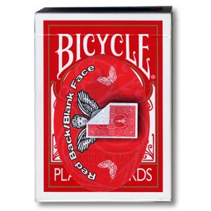 Blank Face 809 Mandolin Back (Red Back) by USPCC