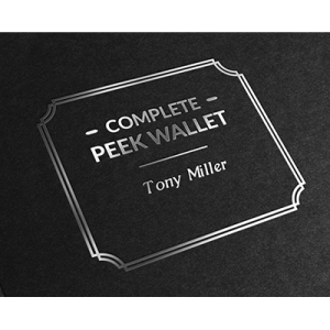 Complete Peek Wallet by Tony Miller and Vanishing Inc. - Trick