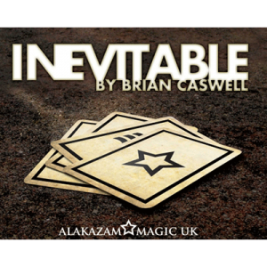 Inevitable RED (DVD and Gimmicks) by Brian Caswell & Alakazam Magic - Tricks