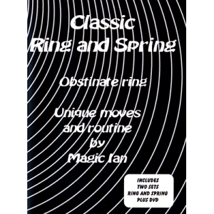 Classic Ring and Spring (DVD and gimmick) by Magic Ian - Trick