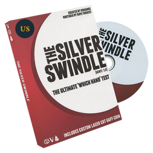 Silver Swindle (US Quarter) by Dave Forrest and Romanos - DVD