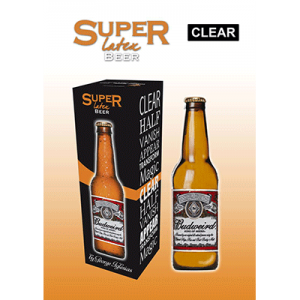Super Latex Brown Beer Bottle(Empty) by Twister Magic - Trick