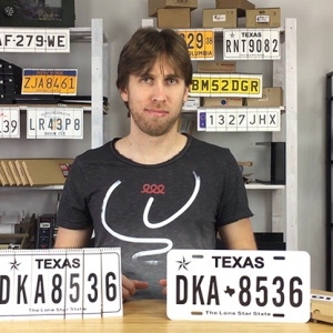 LICENSE PLATE PREDICTION - TEXAS (Gimmicks and Online Instructions) by Martin Andersen - Trick