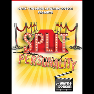 Split Personality (Gimmicks and Online Instructions) by Wayne Dobson - Trick
