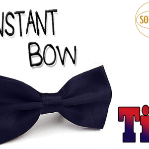 Instant Bow Tie (Blue) by Sorcier Magic - Trick