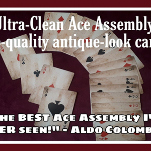 Ultra Clean Ace Assembly by Paul Gordon (Gimmick and Online Instructions) - Trick