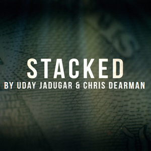 STACKED (Gimmicks and Online Instructions) by Christopher Dearman and Uday  - Trick