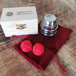 Stainless Steel Mini Chop Cup (with Chop Cup Balls)