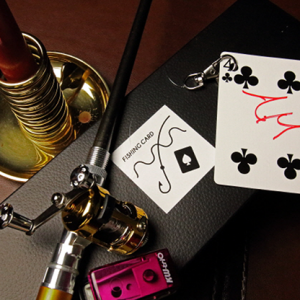 FISHING CARD (Gimmicks and Online Instructions) by Aboutmagic - Trick