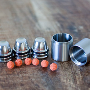 Micro Cups and balls (Gimmicks and Online  Instructions) by Leo Smetsers - Trick