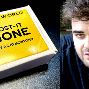 POST IT GONE (Gimmicks and Online Instructions) by Julio Montoro  and MagicWorld - Trick