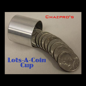 Lots-A-Coins Cup Half Dollar/ English by Chazpro Magic - Trick