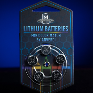 COLOR MATCH BATTERIES (5 pk.) by Tony Anverdi - Trick