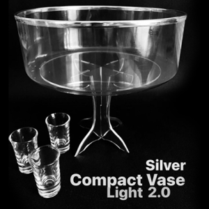 Compact Vase Light SILVER by Victor Voitko - Trick