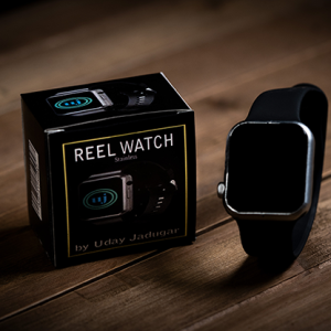 REEL WATCH - Stainless with black band smart watch (KEVLAR) by Uday Jadugar - Trick