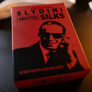 Slydini's Knotted Silks (White / 18 Inch)  by Slydini & Murphy's Magic - Trick