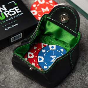 COLOR CODE COIN PURSE GREEN by Bob Kohler - Trick
