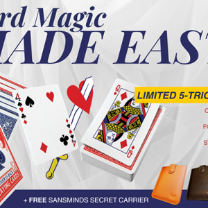 Card Magic Made Easy: Limited 5 - Trick Bundle (Brown) by SansMinds