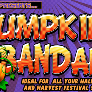 PUMPKIN BANDANA by Lee Alex