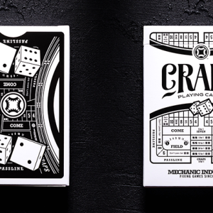 Craps Playing Cards (Online Instructions) by Mechanic Industries