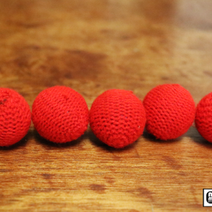 Crochet 5 Ball combo Set (1"/Red) by Mr. Magic