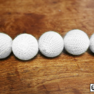 Crochet 5 Ball combo Set (1"/White) by Mr. Magic