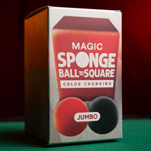 Magic Color Changing Sponge Ball to Square JUMBO by Murphy's Magic