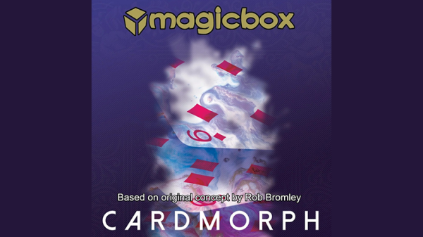 Magic Color Pips Card Morph (Blue Moving Pips Card) - Freepost Magic