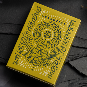 Celestial Valor Playing Cards by Giovanni Meroni(greenish yellow)