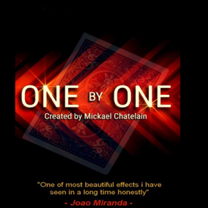 One by One (Red) by Mickaël Chatelain
