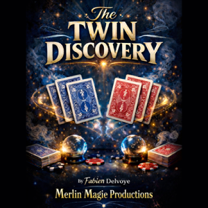 The Twin Discovery by Fabien Delvoye & Merlin Magie Productions (Blue)