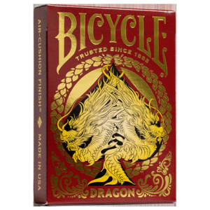 Bicycle Dragon Red Playing Cards by US Playing Card Co