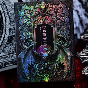 Trinity of Night - Vampire HOLO Playing Cards by Evokad