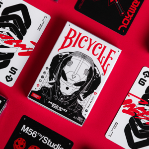 Bicycle Machine56 R-TYPE/3 White Playing Cards by RunIt Decks
