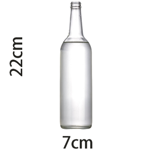 Self Exploding Transparent Beer Bottle (Small) by Wance
