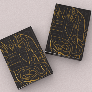 Frankenstein Series Egypt Edition (Gilded) Playing Cards