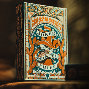 Gunslingers Poker (Blue) Playing Cards