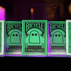 Bicycle Boo Back Playing Cards (Green)