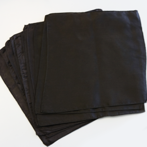 Silk 9 inch Premium 12 Pack bulk (Black) Magic by Gosh