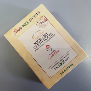 Refill Kid Cards for Naughty or Nice Monte