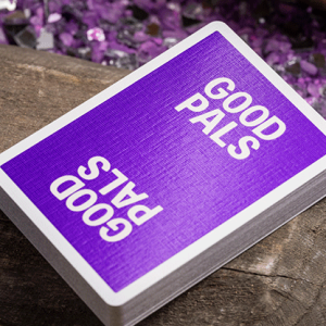 Good Pals Purple Foil Logo Playing Cards